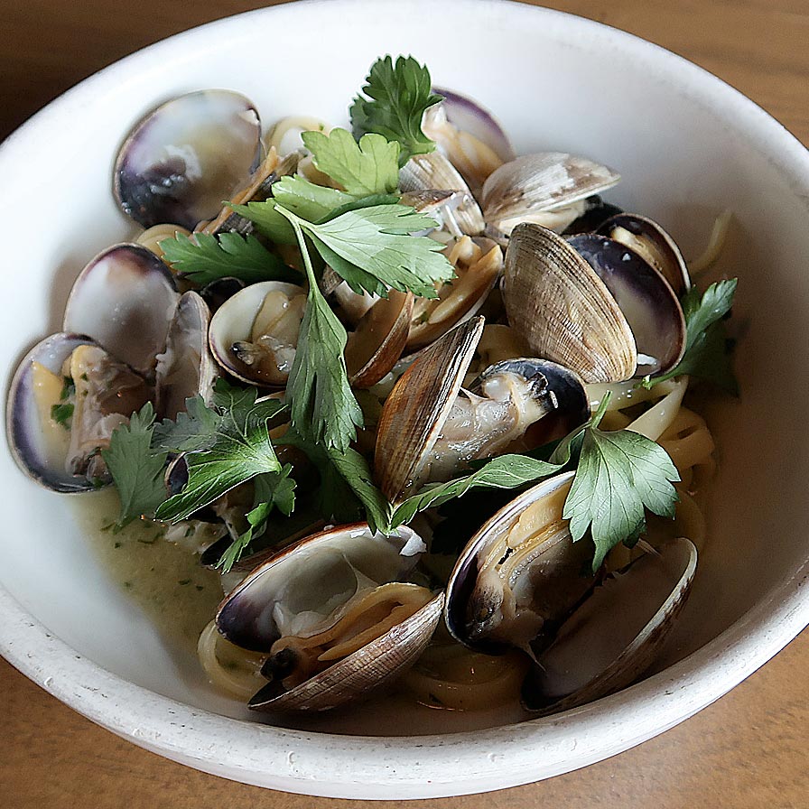 Antonia Lafaso Linguini and Clams