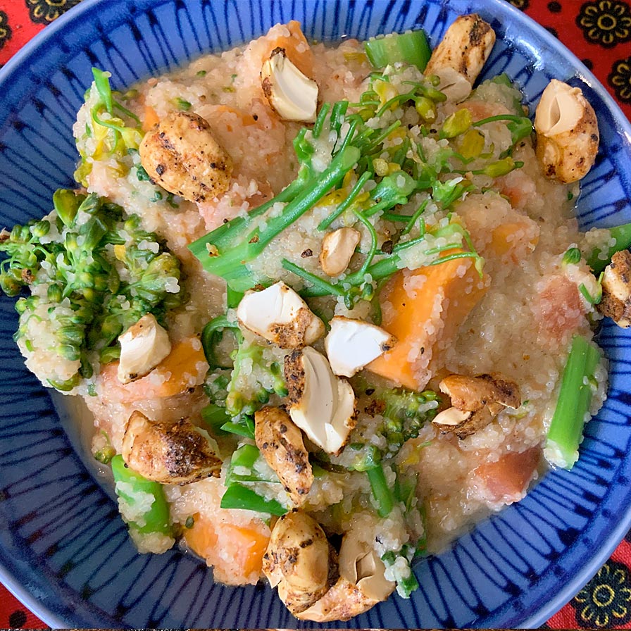 Pierre Thiam - Fonio, Broccoli & Sweet Potato Porridge