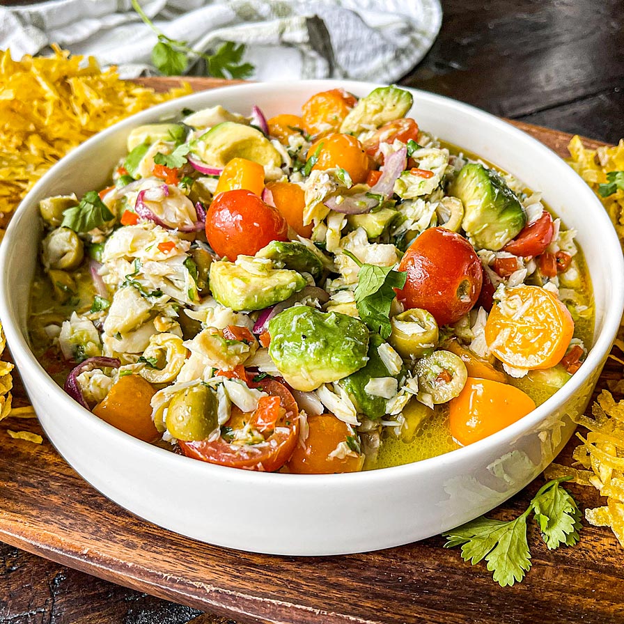 Yashira Franco - Serenata de Bacalao with Crunchy Arañitas