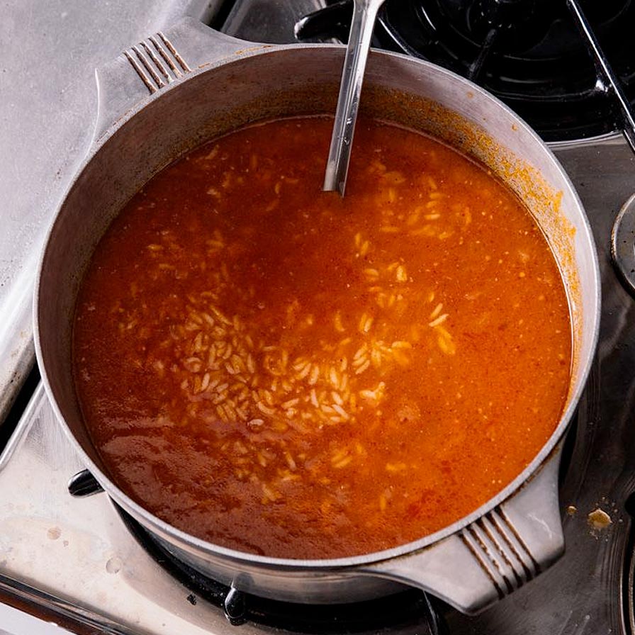 Alon Shaya – Tomato Soup with Rice