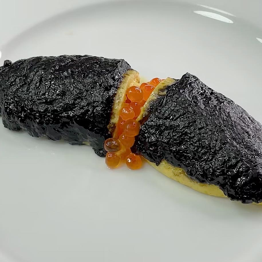 Caviar Omelet for Gloria
