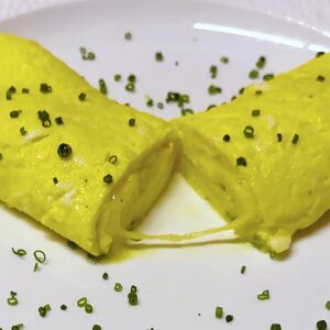 Eric Ripert - Omelet with Gruyére & Chives