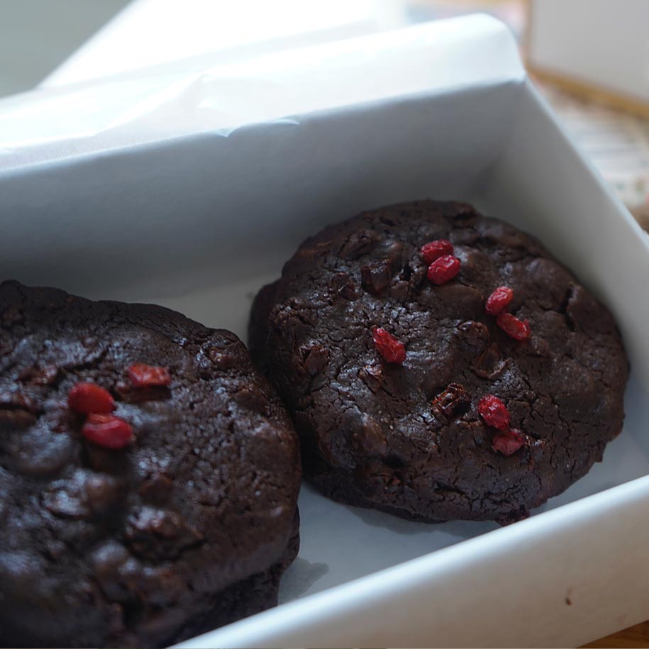 Lena Derisavifard - Chocolate Barberry Cookies