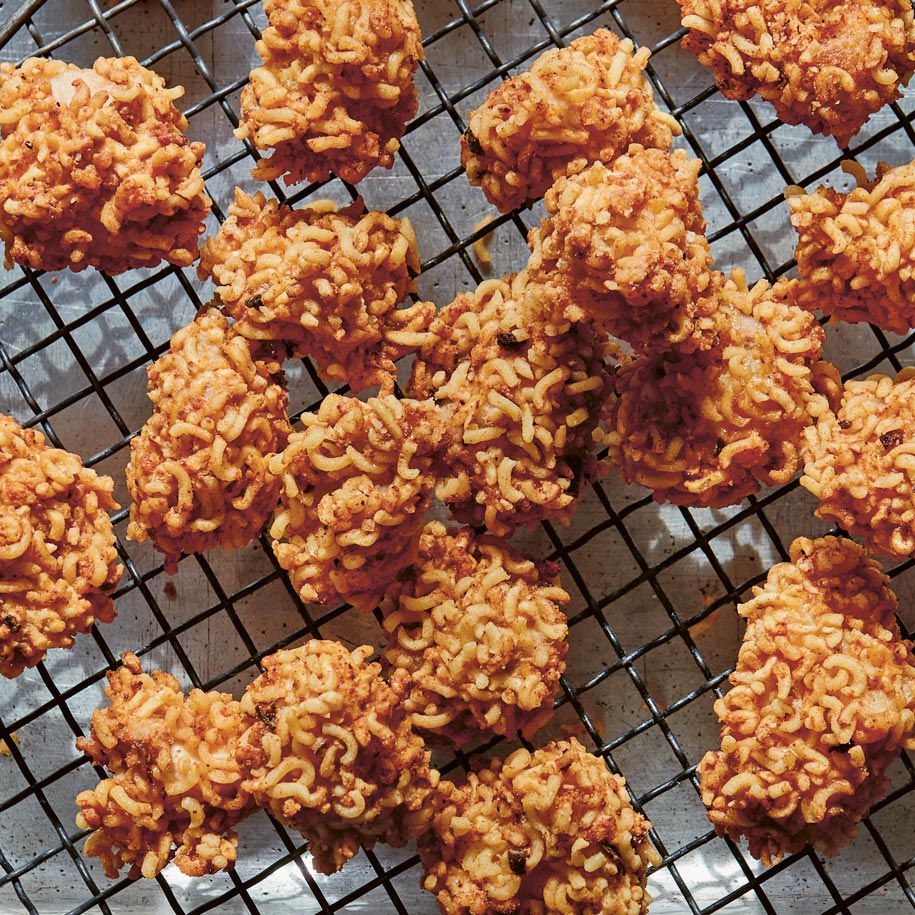 Susan Jung - Chicken Poppers with Instant Noodle Coating