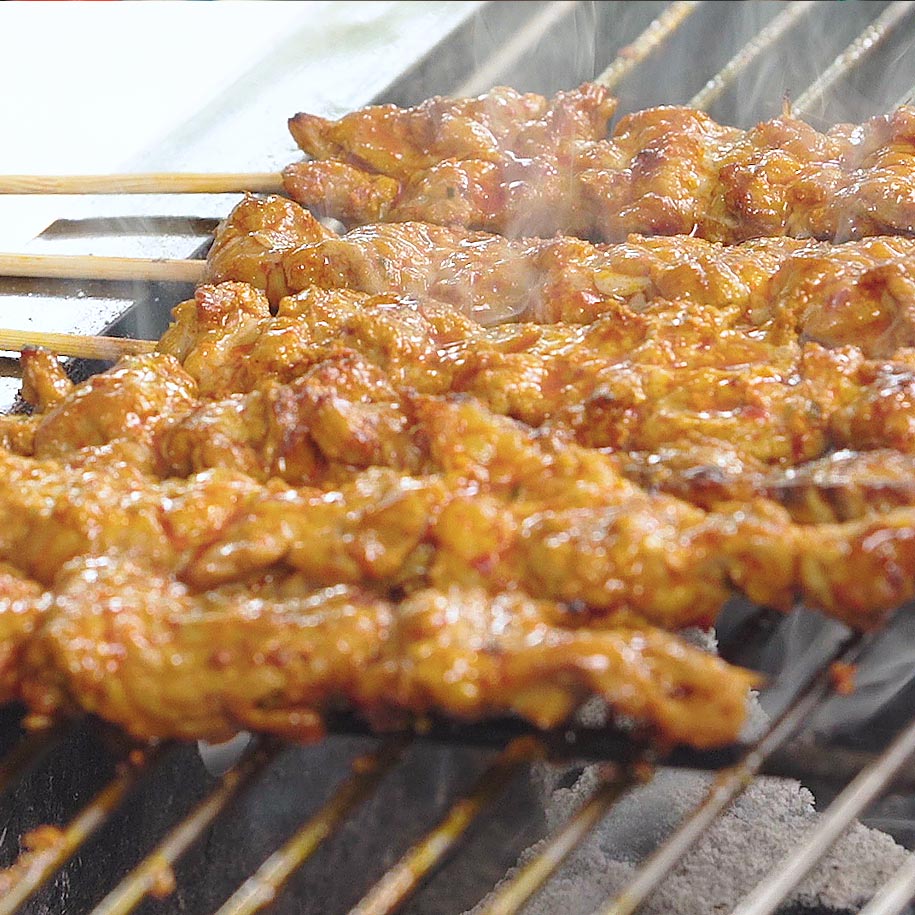 Chef Nak - Cambodian Kroeung Beef Skewers