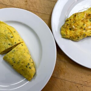 Standard Omelet and Classic French Omelet